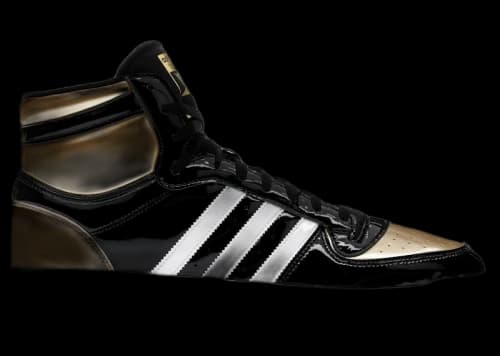 adidas Top Ten Black Gold Patent