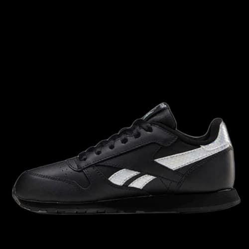 Reebok Classic Leather 'Black Silver'