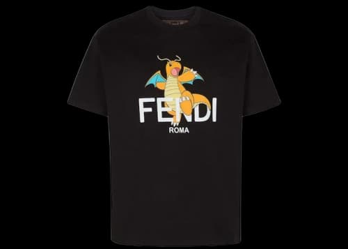 Fendi x FRGMT x Pokemon T-shirt Black