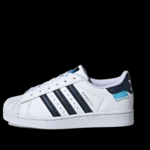 (PS) adidas originals Superstar 'White Blue'