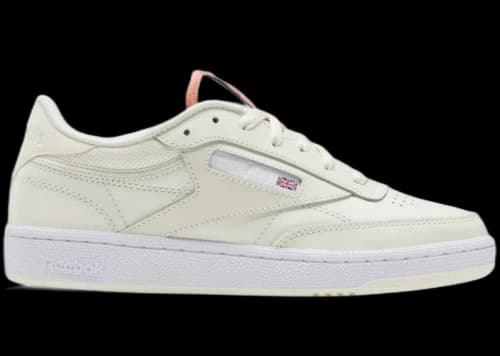 Reebok Club C 85 Classic White Twisted Coral (Women's)