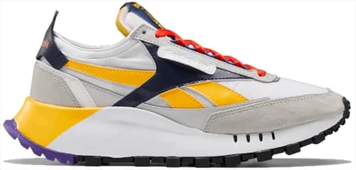 Reebok Classic Leather Legacy Snowy Grey Solar Gold (Women's)