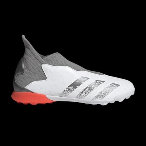 adidas Predator Freak.3 Laceless TF J 'Demonscale - White Solar Red'