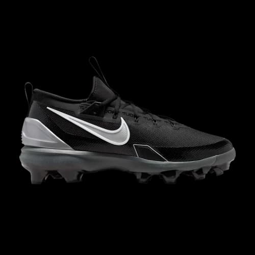 Nike Force Trout 9 Elite MCS Black White Anthracite Metallic Silver