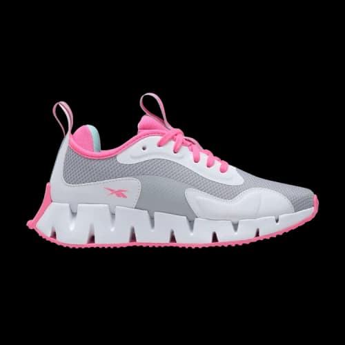 Reebok Zig Dynamica J 'Cold Grey Electro Pink'