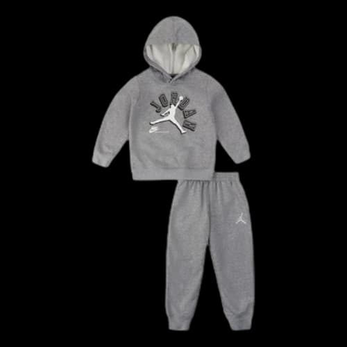 (TD) Air Jordan 23 Jumpman Fleece Hoodie Pants Set 'Grey'