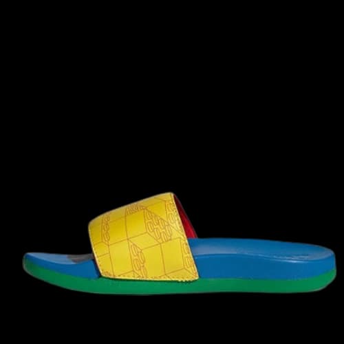 (PS) adidas x Lego Adilette Comfort K 'Yellow Blue'
