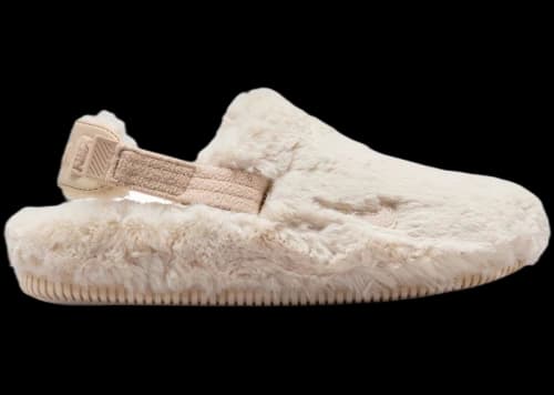 Nike Calm Mule SE Sanddrift Fur (Women's)