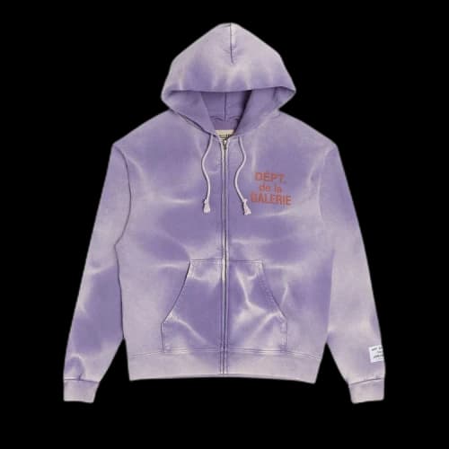 Gallery Dept. French Zip Hoodie 'Purple'