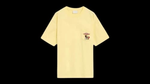 Drole de Monsieur Le Parasol T-shirt Yellow