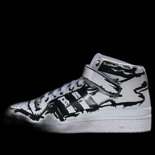 adidas originals FORUM Mid Draw 'Black White'