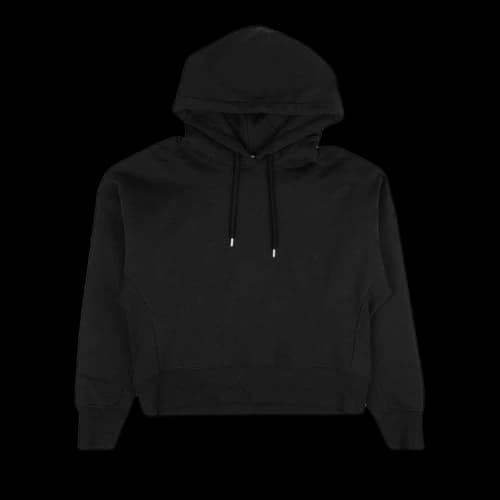 Moncler Metallic Lettering Logo Hoodie Sweatshirt 'Black'
