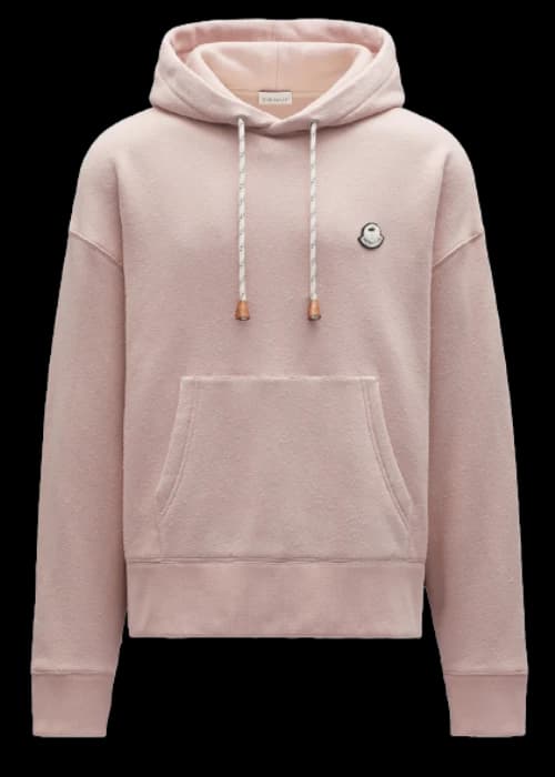 Moncler x Palm Angels Tropical Motif Hoodie Poppy Blue
