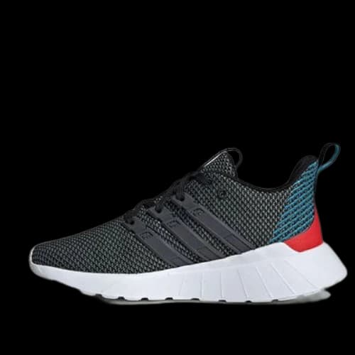 (GS) adidas neo Questar Flow K 'Black Blue Red'