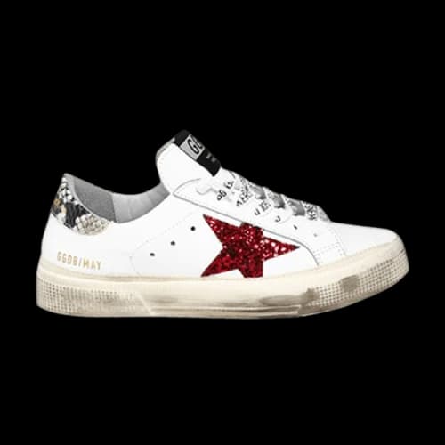 Golden Goose May 'White Red' (Women's)