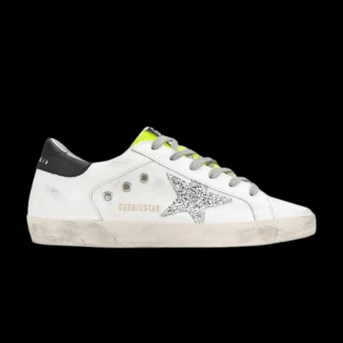 Golden Goose Superstar 'White Silver Glitter' (Women's)