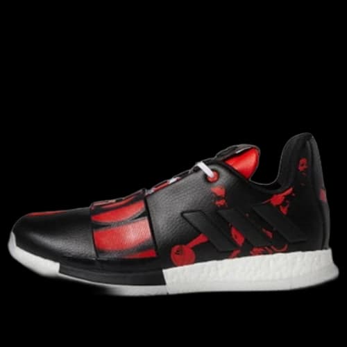 adidas Harden Volume 3 - Geek Up 'Black Red'