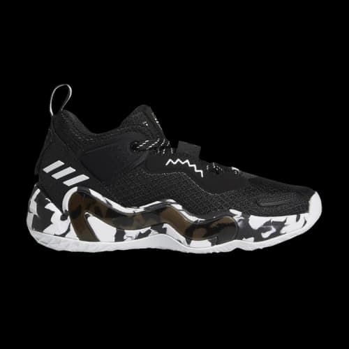 Adidas D.O.N. Issue #3 Big Kid 'Paint Smudge - Black'
