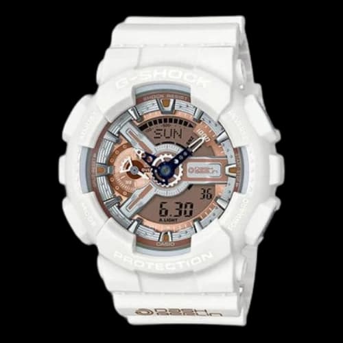 CASIO G-Shock Analog-Digital 'White'