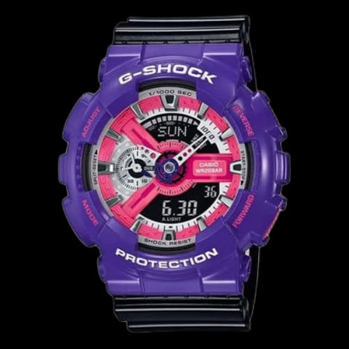 CASIO G-Shock Analog-Digital 'Purple'