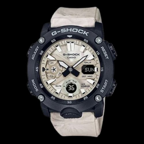 CASIO G-Shock Analog-Digital 'Black White'