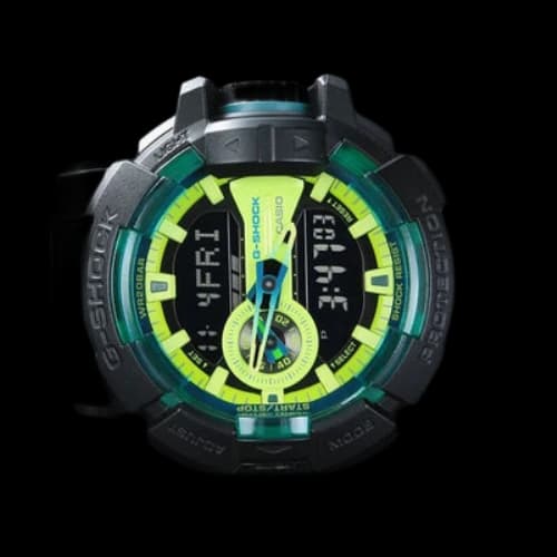 CASIO G-Shock Analog-Digital 'Black Green'