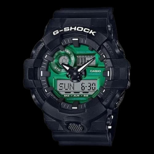 CASIO G-Shock Analog-Digital 'Black Green'