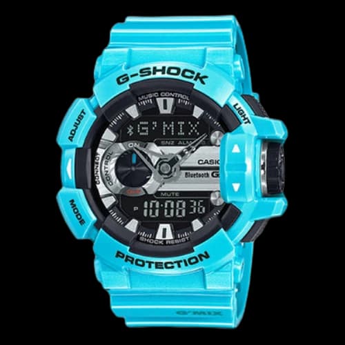 CASIO G-Shock Analog-Digital 'Light Blue'
