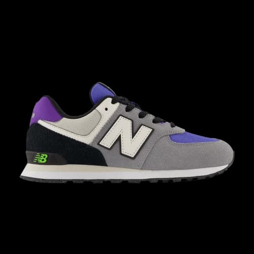 New Balance 574 Big Kid 'Gunmetal Aura'