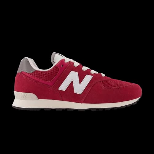 New Balance 574 Big Kid Wide 'Crimson'