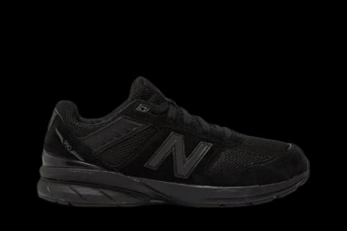 New Balance 990v5 Big Kid 'Triple Black'