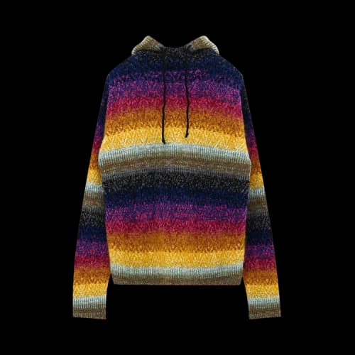 Marni Roundneck Sweater With Hood 'Multicolor'