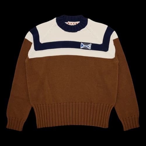 Marni Roundneck Sweater 'Tabacco'