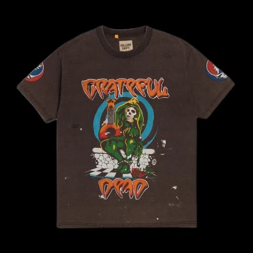 Gallery Dept. Grateful Dead Tee 'Black' GOAT Exclusive