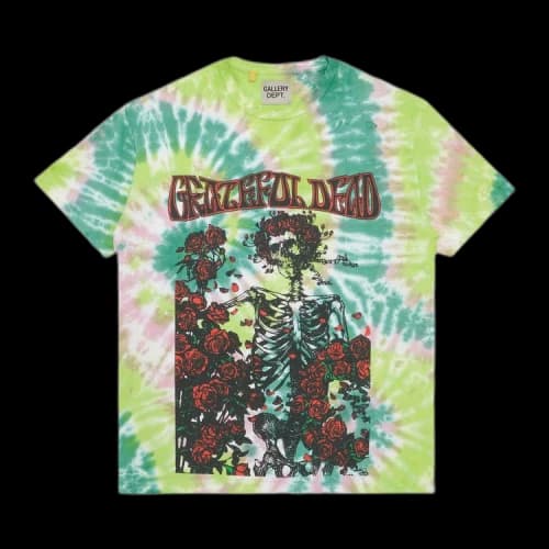 Gallery Dept. Grateful Dead Tee 'Tie Dye' GOAT Exclusive
