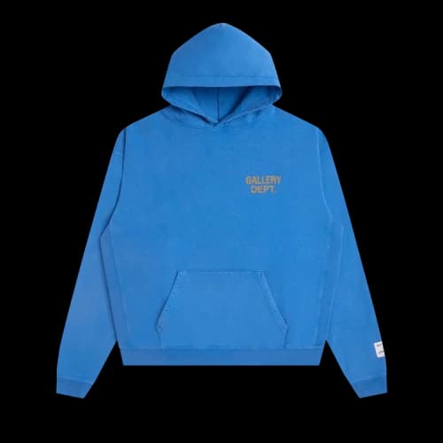 Gallery Dept. 90s GD Logo Hoodie 'Royal'