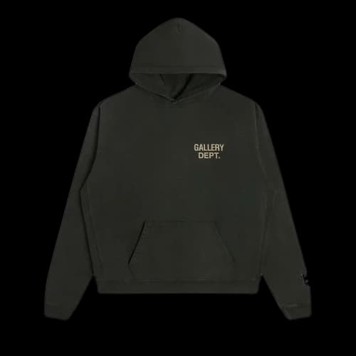 Gallery Dept. 90s GD Logo Hoodie 'Vintage Black'