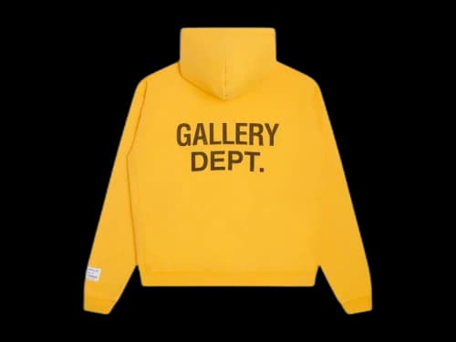 Gallery Dept. 90's GD Logo Hoodie Gold