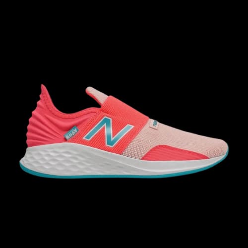 New Balance Fresh Foam Roav Slip-On Big Kid Wide 'Vivid Coral'