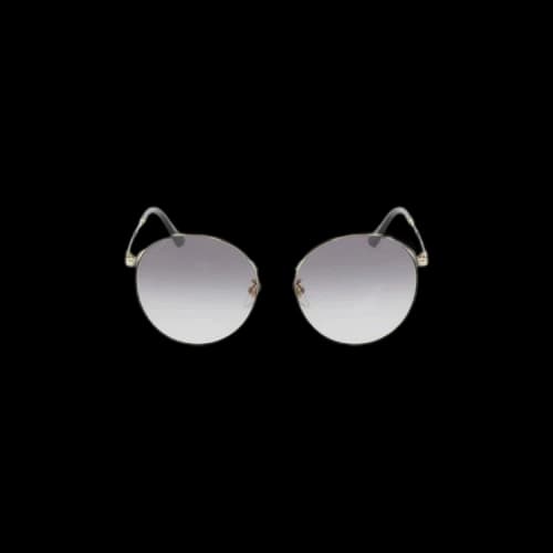 Gucci Round Frame Sunglasses 'Metallic Gold'