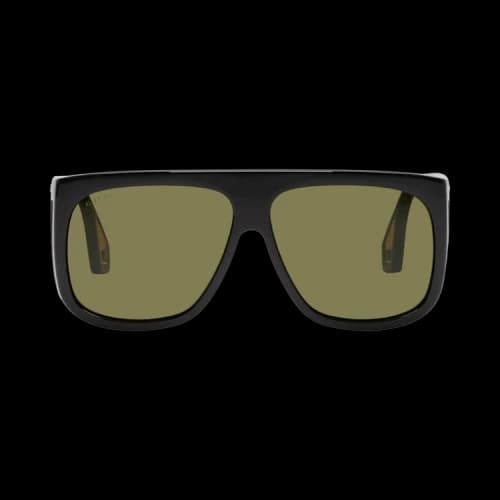 Gucci Aviator Injection Sunglasses 'Brown'