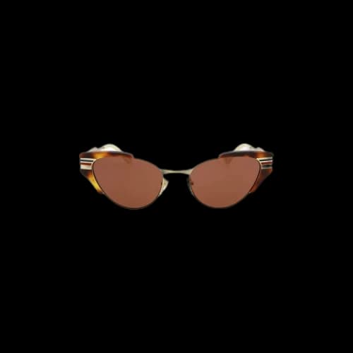 Gucci Cat Eye-Frame Acetate Sunglasses Havana Gold Brown (GG0522S-30007699-002)