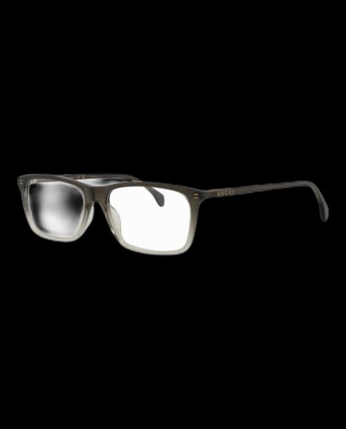 Gucci Square Eyeglasses Grey/Grey/Transparent (GG0553O-30008227-004)