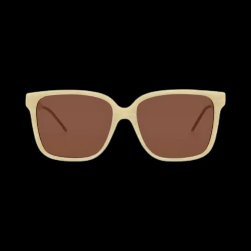 Gucci Square Sunglasses 'Beige/Brown'