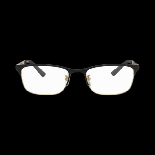 Gucci Square Optical Glasses 'Black/Transparent'