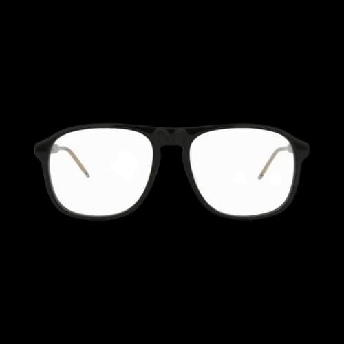 Gucci Aviator Optical Glasses 'Black/Transparent'