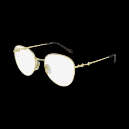 Gucci Round Eyeglasses 'Gold'