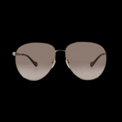 Gucci Aviator Sunglasses 'Gold/Brown'