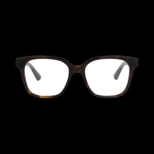 Gucci Square-Frame Recycled Acetate Optical Frames 'Havana/Transparent'