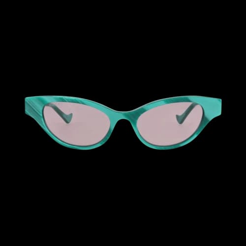 Gucci Cat Eye-Frame Recycled Acetate Sunglasses 'Green Violet'